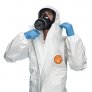 DUPONT TYCHEM 4000 S HOODED COVERALL, MODEL CHZ5, WHITE, 20PCS/CTN (PN-SLCHZ5TWHMD002000, D-CODE D15193451)