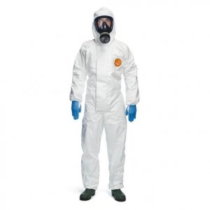 DUPONT TYCHEM 4000 S HOODED COVERALL, MODEL CHZ5, WHITE, 20PCS/CTN (PN-SLCHZ5TWHMD002000, D-CODE D15193451)