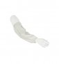 DUPONT TYVEK 400, MODEL TY500S SLEEVE, STITCHED SEAM, ELASTIC WHITE WITH ANTISTATIC TREATMENT
