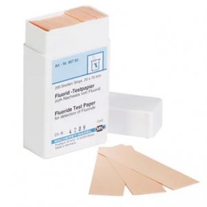 NEW PIG GEN179 FLUORIDE DETECTION TEST PAPER – 20 MG/L SENSITIVITY, 200 PER BOX