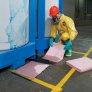 PIG HAZ-MAT MAT 300FTX30IN LT-WT, 1/BAG