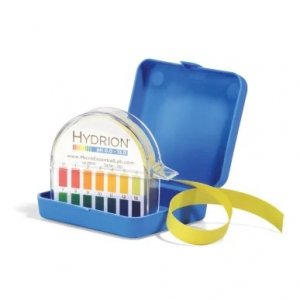 PIG PLS236 PHYDRION INSTA-CHEK PH TEST PAPER WITH PORTABLE COLOUR CHART KIT