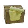 SCHOELLER HEXADYN HEAVY WEIGHT PADS WITH REINFORCED UPPER LAYER , YELLOW, SIZE: 40CM X 50XM, 100PADS/BAG