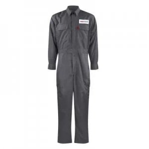 WORKSAFE FR GREY COVERALL IN DUPONT NOMEX