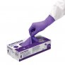 KIMTECH PURPLE NITRILE XTRA CHEMICAL RESISTANT EXTRA-LENGTH GLOVES