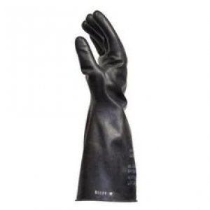 NORTH BUTYL CHEMICAL RESISTANT GLOVES 14 INCH 25MIL HIGH GAS AND CHEMICAL RESISTANCE