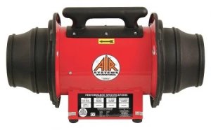 AIR SYSTEMS 10IN. AXIAL FAN, 1/3HP, 220VAC, 50HZ, WITH E+F STYLE PLUG, EUROPEAN