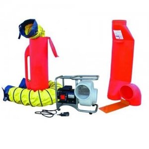 AIR SYSTEMS 2-SPEED ELECTRIC BLOWER W/VENT. KIT (INCLUDES MODEL SVB-E8-2 BLOWER)