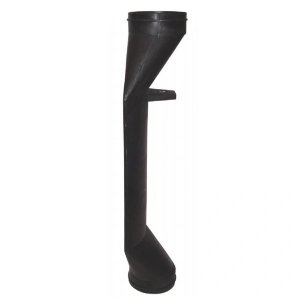 AIR SYSTEMS SADDLE VENT - CONDUCTIVE, BLACK