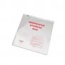 ALLEGRO RESPIRATOR STORAGE BAG W/ ZIPPER, 14