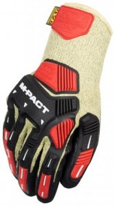 MECHANIX M-PACT KNIT CR5A5 CUT LEVEL E SAFETY GLOVES WITH HEAT AND IMPACT PROTECTION