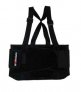 WORKSAFE HEAVY DUTY BACK SUPPORT BELT WITH REMOVABLE LUMBAR PAD