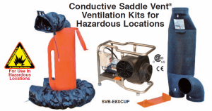 AIR SYSTEMS EXPLOSION-PROOF ELECTRIC BLOWER KIT (INCLUDES MODEL SVB-E8X250 BLOWER+ SV-CUPCND)