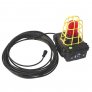 AIR SYSTEMS HIGH INTENSITY AUDIBLE/VISUAL ALARM BOX W/50' CABLE 9-12VDC