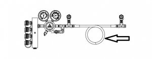 AIR SYSTEMS CONNECTING WHIP W/CHECK VALVES - 5000PSI