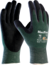 ATG MAXIFLEX 34-8743 CUT 3 SAFETY GLOVE CUT LEVEL B, KNIT WRIST PALM COATED