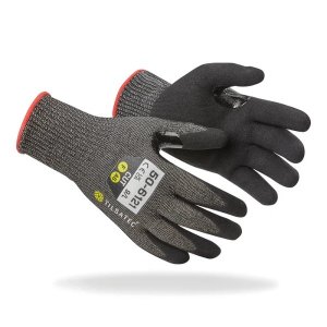 TILSATEC 50-6121 CUT-RESISTANT SAFETY GLOVE, FOAM NITRILE COATED, A6, ABRASION & PUNCTURE RESISTANT, REINFORCED THUMB