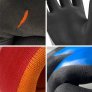 TILSATEC 55-6177 A6 CUT RESISTANT NITRILE CHEMICAL SAFETY GAUNTLET WITH MICROFOAM PALM GRIP
