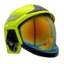 MSA GALLET F1XF FIREFIGHTER FIRE & RESCUE HELMET WITH THERMAL PROTECTION AND RATCHET ADJUSTMENT