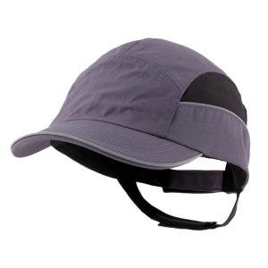 SURFLEX ALL SEASON BUMP CAP WITH 5CM PEAK, GREY COLOUR, SAFETY HEADWEAR, ALLC03V05