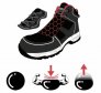 WORKSAFE STARFIRE-L LOW-CUT SAFETY SHOES WITH FIBREGLASS COMPOSITE TOE CAP & VISCOELASTIC METATARSAL GUARD