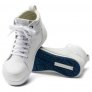 BIRKENSTOCK QS 500 ESD S3 MID CUT SAFETY SHOE WITH STEEL TOE CAP - WHITE