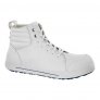 BIRKENSTOCK QS 500 ESD S3 MID CUT SAFETY SHOE WITH STEEL TOE CAP - WHITE