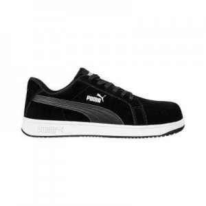 PUMA SAFETY ICONIC SUEDE BLACK LOW S1PL ESD FO HRO SR (4051428109086)