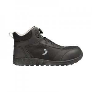 SAFETY JOGGER ASAMA S3S MID-CUT SAFETY SHOE, BLACK, SR ESD HI CI FO HRO