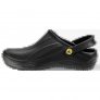 SAFETY JOGGER SMOOTH OB ESD-SAFE WASHABLE & STERILIZABLE CLOG – WATERPROOF SRC GRIP (BLACK)