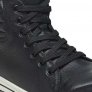 BIRKENSTOCK QS700 S3 HIGH SAFETY SHOE, WATER-RESISTANT NATURAL LEATHER, BLACK