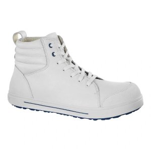 BIRKENSTOCK QS700 S3 SAFETY SHOE WITH STEEL TOE CAP - WHITE