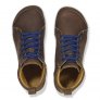 BIRKENSTOCK QS700 S3 WAXY LEATHER SAFETY SHOE WITH STEEL TOE CAP - BROWN