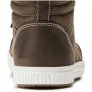 BIRKENSTOCK QS700 S3 WAXY LEATHER SAFETY SHOE WITH STEEL TOE CAP - BROWN