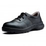 KINGS KWS800 BLACK LACE-UP STEEL TOE SAFETY SHOE WITH SRC SLIP-RESISTANT PU OUTSOLE
