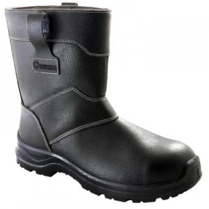 NEUKING NK65 BLACK ACTION LEATHER RIGGER BOOT(10PRS/CTN)