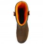 NEUKING NKC95K HIGH-CUT BROWN NUBUCK LEATHER RIGGER BOOT, UK SZ 7/41 (10PRS/CTN)