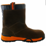 NEUKING NKC95K HIGH-CUT BROWN NUBUCK LEATHER RIGGER BOOT, UK SZ 7/41 (10PRS/CTN)
