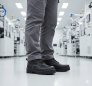 WORKGARD ALPHA II-L LOW CUT, BLACK COW SPLIT LEATHER, S3