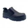 WORKGARD® ALPHA II S3L LEATHER ESD SLIP-ON SAFETY SHOES - BLACK