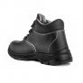 WORKGARD ALPHA-M MID CUT, BLACK BARTON SPLIT LEATHER, S1P