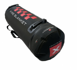 BRIDGEHILL CAR FIRE BLANKET PRO X (SIZE 6 X 8 M), REUSABLE UP TO 30 TIMES