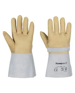 HONEYWELL PERFECT FIT OVERGLOVE BT COWHIDE ELECTRICIAN GLOVES WITH WATER-REPELLENT LEATHER