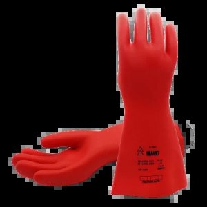 RAYCHEM ELECTRICAL INSULATING RUBBER GLOVES CLASS 2 SIZE 9 STRAIGHT CUFF