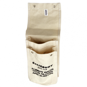 SALISBURY GPB116 2-POCKET GLOVE BAG WITH DURABLE CANVAS STORAGE