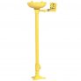 BRADLEY S19-210 PEDETAL-MOUNTED EYE WASH STATION, PLASTIC BOWL