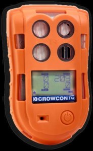 CROWCON T4X, DUAL 4 GAS- H2S/CO, O2LL, CH4 % LEL