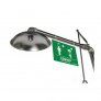 ESNICO EMERGENCY SHOWER & EYEWASH ESW010MH-F WITH FOOT PEDAL & HIGH CONFIGURATION