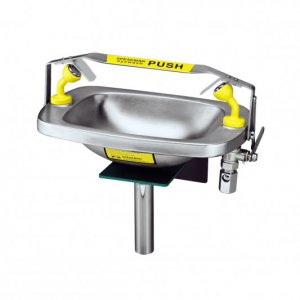 SPEAKMAN WALL MOUNTED AERATED EYEWASH STAINLESS STEEL BOWL