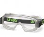 UVEX 9405 SAFETY GOGGLES WITH CLEAR ACETATE ANTI-FOG LENS